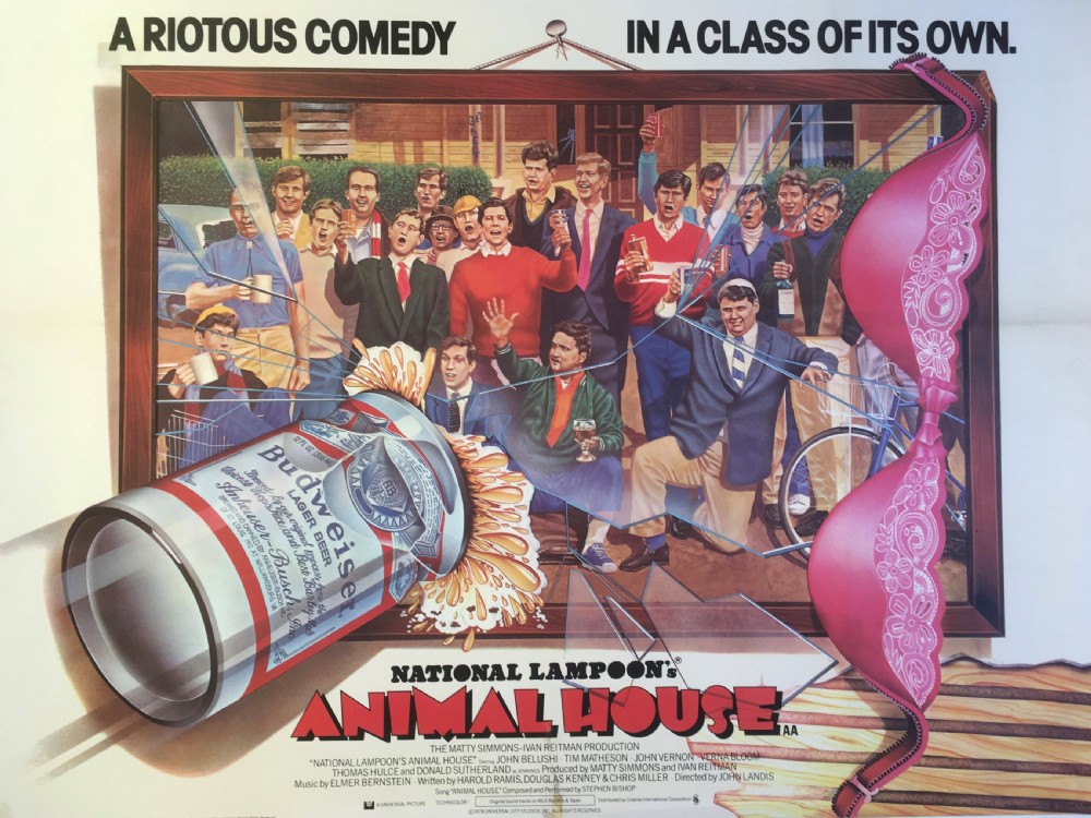 national lampoon's animal house original film poster