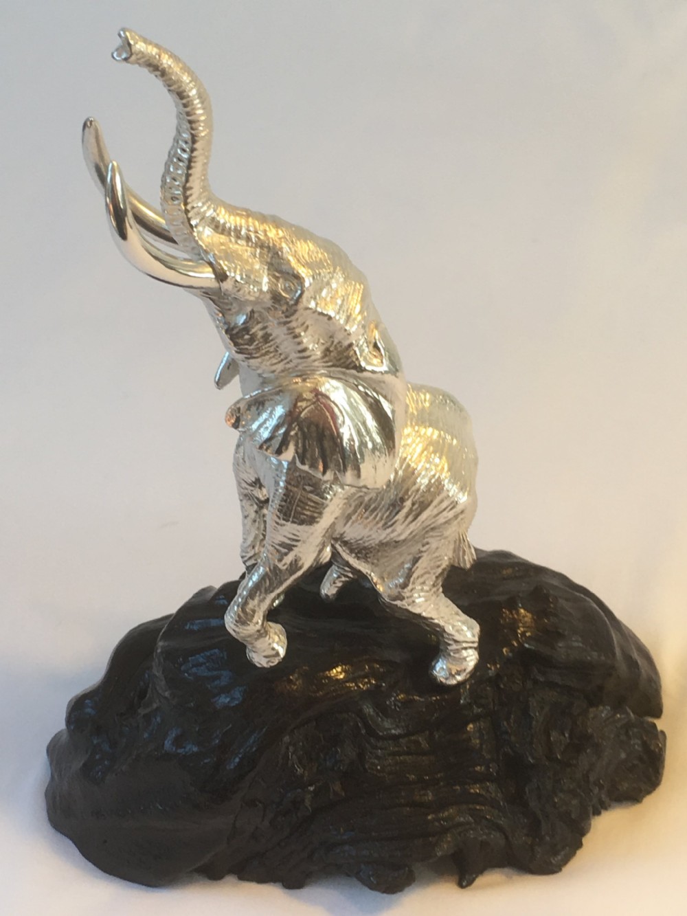 patrick mavros silver elephant sculpture