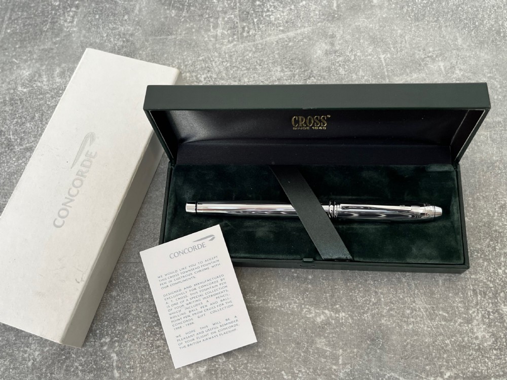 cross fountain pen concorde gift collection 199899